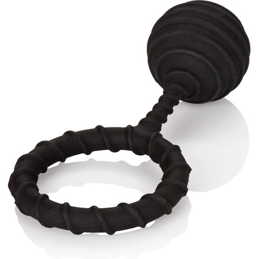 Weighted Ball Silicone Penis Ring XL