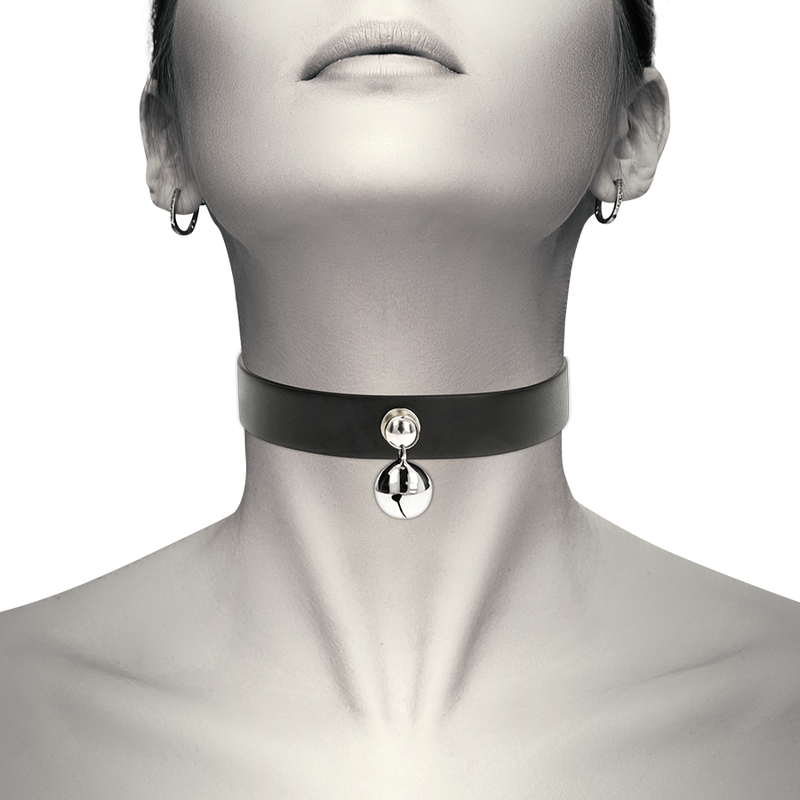 Necklace for Women Chocker Bondage bdsm Slave Collar Rattle Pendant Restraints