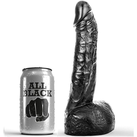 Tutto il dildo nero da 20 cm fisting giocattoli sessuali anali vaginali di grandi dimensioni per coppia
