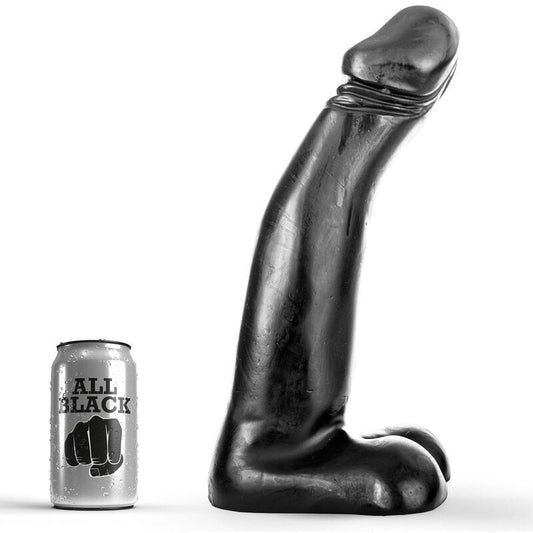 Ganz schwarzer Fisting-Riesendildo, 29 cm, weiblicher realistischer Faust-Anal-Vagina-Plug