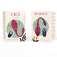 CICI BEAUTY - Premium Silicone Egg Vibrator Remote Control - Powerful G-Spot Stimulation