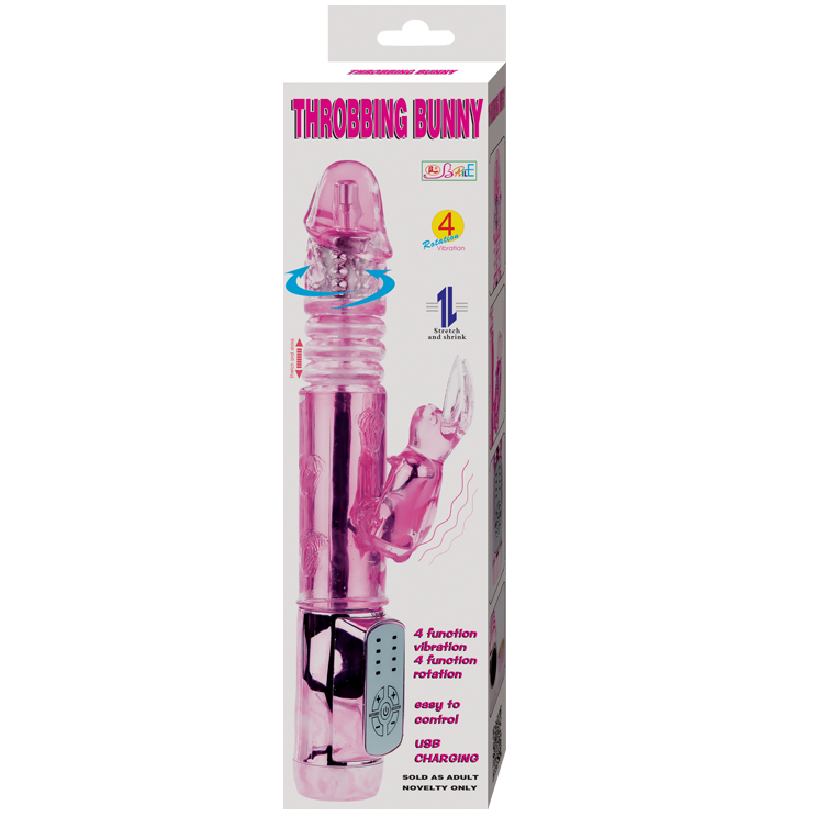 Ly-baile u.s. throbbing bunny rotation sex toy rabbit vibrator stimulator clitoris g-spot