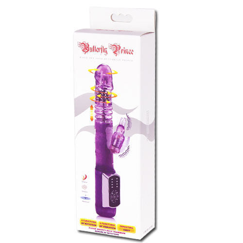 Ly-baile u.s. rabbit butterfly prince g-spot stimulator clitoris sex toy vibrator women