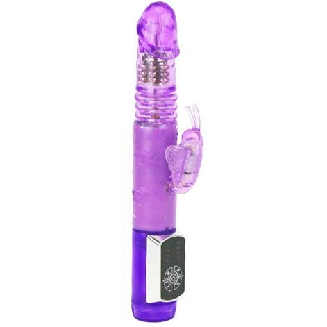 Ly-baile us coniglio farfalla principe stimolatore del punto G clitoride giocattolo del sesso vibratore da donna