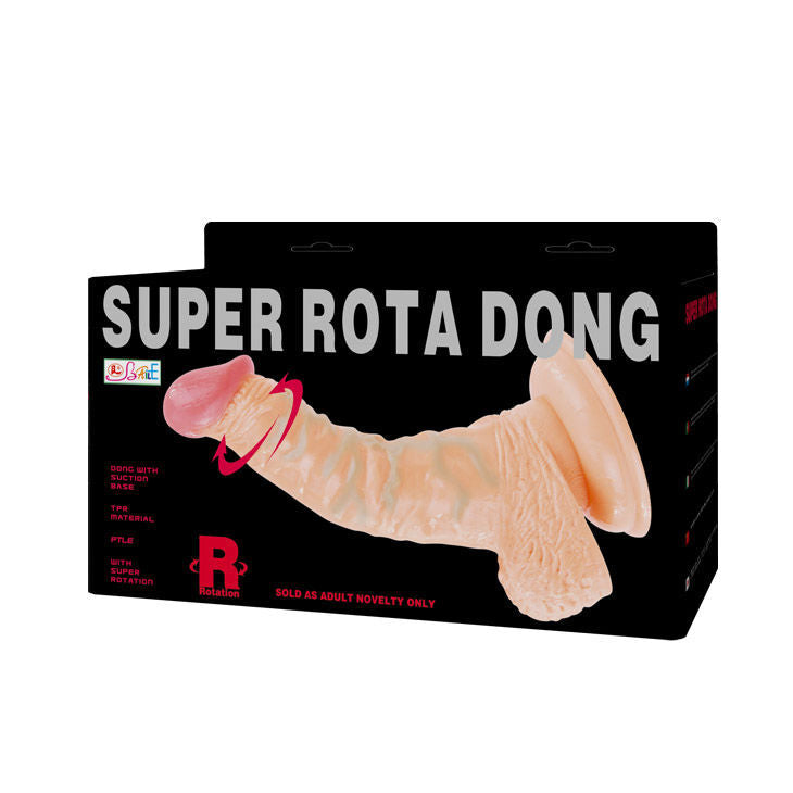 Weiblicher Vibrator Ly-Dance Super Rota realistisches Penis-Rotator-Fernbedienungsspielzeug