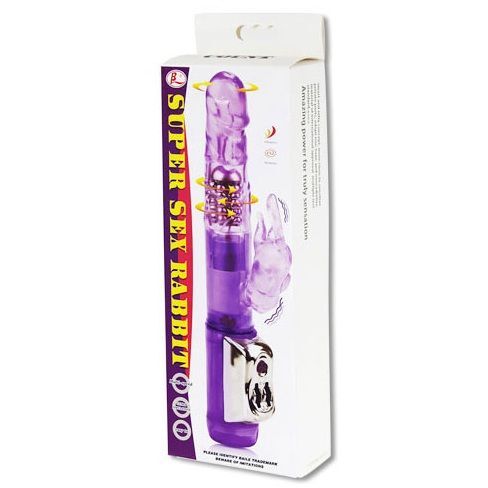 Ly-baile u.s. super sex rabbit dildo rotator stimulator sex toy g-spot clitoral