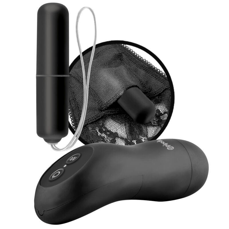 Wereable plug sex toys fetish fantasy limited edition remote plus panties vibrator thong