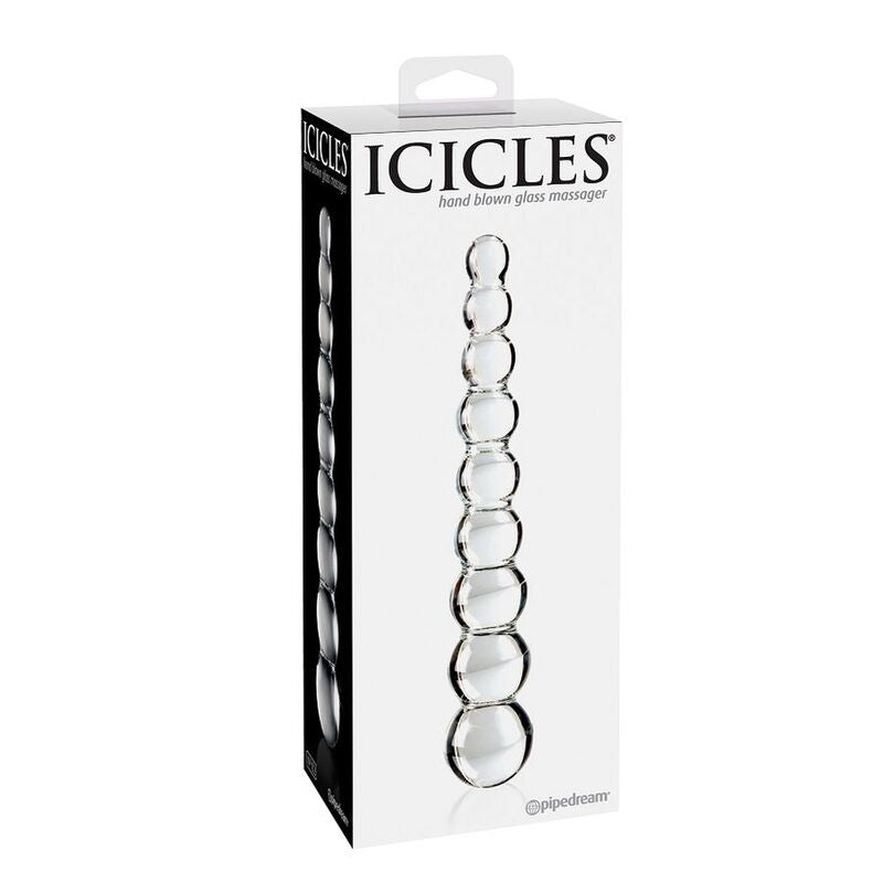Icicles number 2 Glass anal plug sex toy butt massager top quality for couple