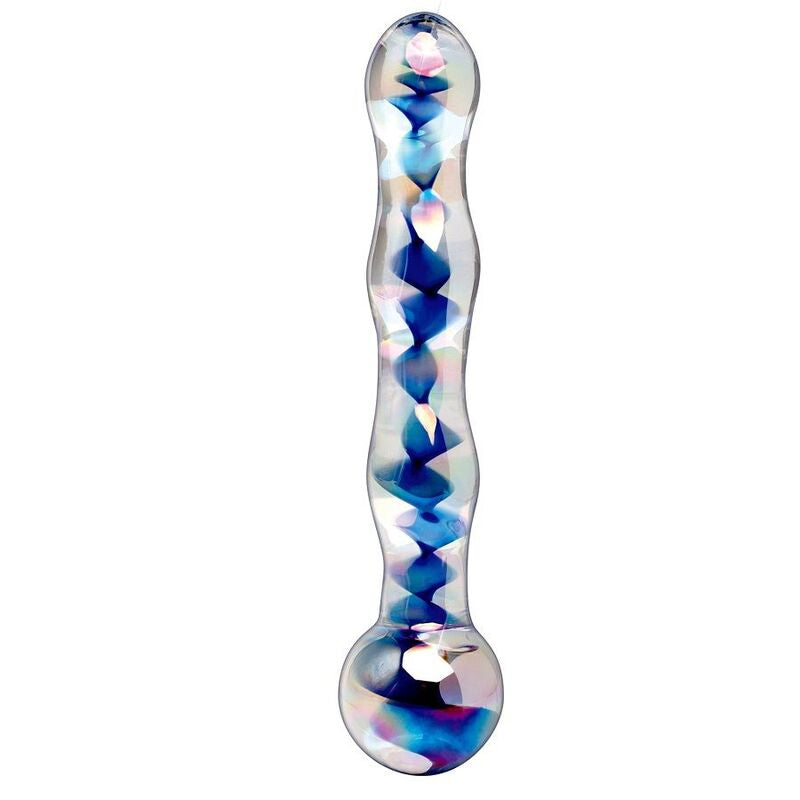 Eiszapfen Nummer 8 Glasmassagegerät Plug-Anal-Dildo für Männer, weiblicher Hintern, Analspielzeug, Muschi