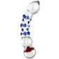 Icicles number 18 glass massager sex-toy-massager plug stimulation anus pussy