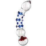 Icicles number 18 glass massager sex-toy-massager plug stimulation anus pussy