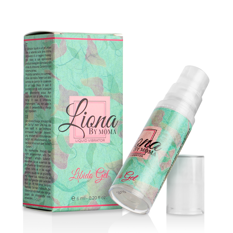 Liona by moma gel emozionante vibratore liquido da 6 ml