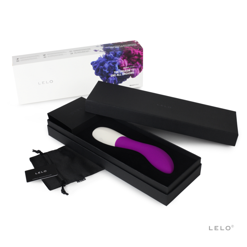 Lelo mona wave ™ luxury vibrator clit orgasm massager dildo female deep rose