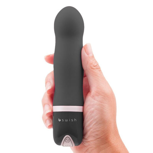 B Swish – BDesired Deluxe Vibrator, schwarzes Sexspielzeug für Frauen