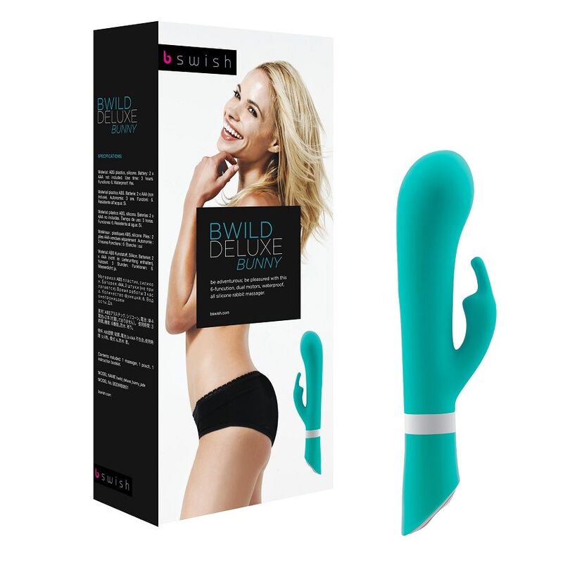 Sexspielzeug B Swish Bwild Deluxe Bunny Rabbit Vibrator Jade Frauen Erwachsene