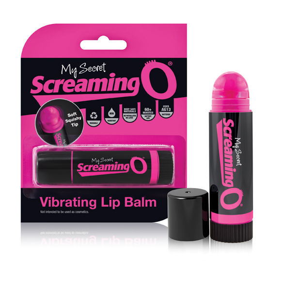 Vibrator sex toy g-spot bullet dildo female the screaming o vibrating lip balm