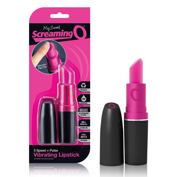 Vibrator sex toy g-spot bullet dildo female the screaming o vibrating lipstick
