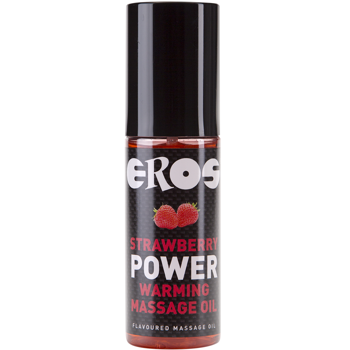 Eros Power Warming Massage Gel - Strawberry / Vanilla 100ml