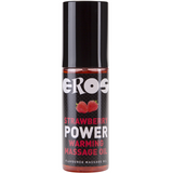 Eros strawberry power massage oil heat effect 100ml