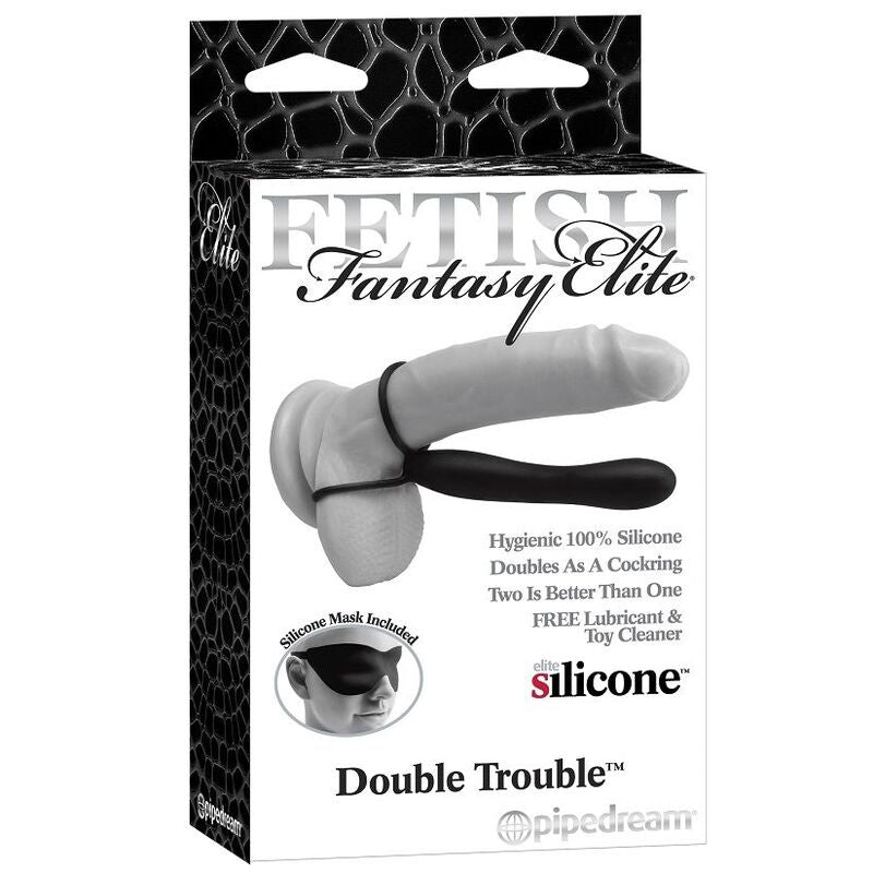 Fetish fantasy élite doppia penetrazione per giocattolo anale vaginale maschile
