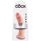 King cock dildo realistic natural 22.9cm suction cup woman vagina sex toy