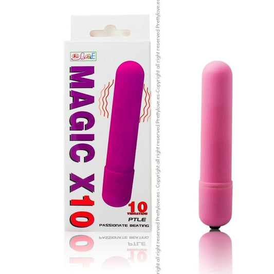 Vibratore multivelocità giocattolo del sesso g-spot bullet dildo femminile baile magic X10 vibrante