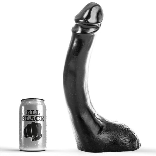 Tutto il dildo nero da 29 cm per il fisting con giocattoli del sesso femminile anale della vagina del pene di grandi dimensioni