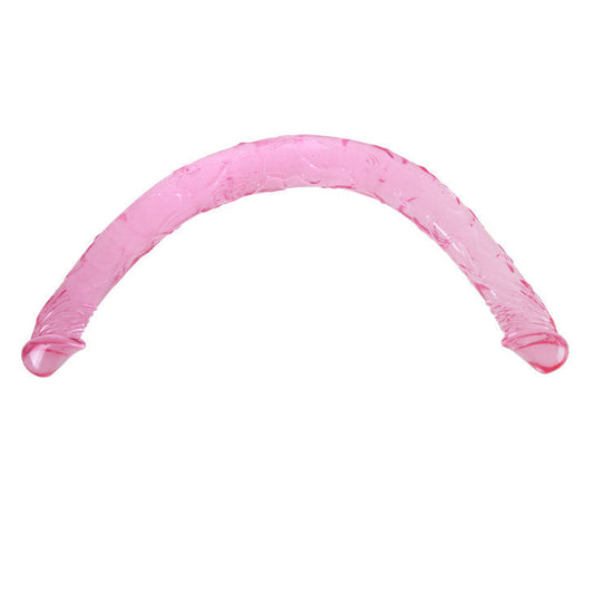 Baile Doppel-Dong, lila, 44,5 cm, Doppeldildo, flexibles Jelly-Sexspielzeug