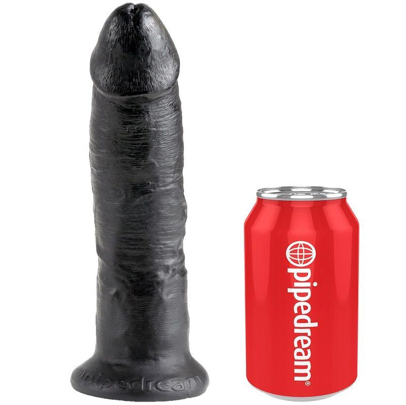 Imbracatura King Cock con dildo realistico nero 22,9 cm