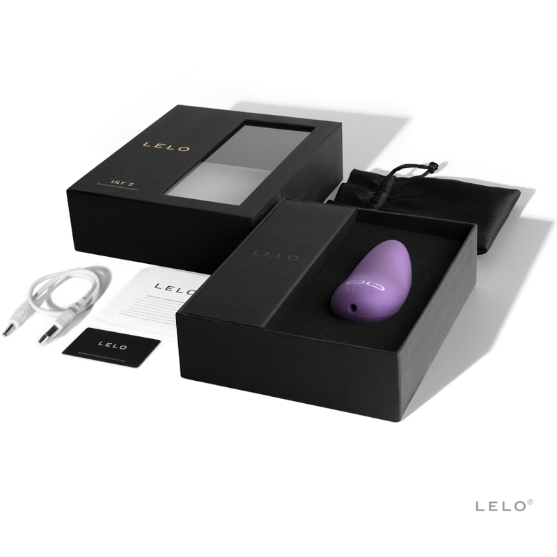 Lelo lily 2 personal massager lavender clitoral stimulation sex toy vibrator