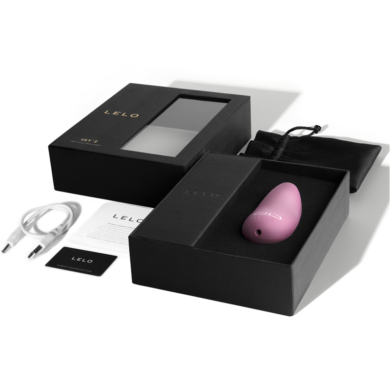 Lelo lily 2 personal massager pink clitoral stimulator sex toy vibrator