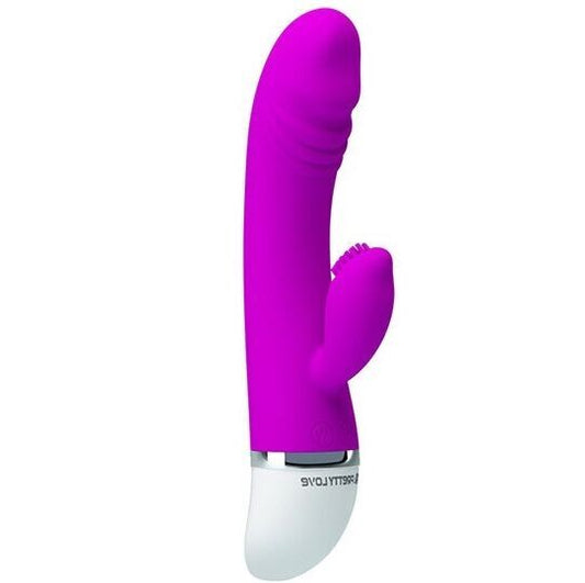 Pretty Love Flirt Vibration mit Rabbit David Sexspielzeugdildo, der die Klitoris stimuliert