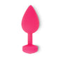 Women vibrator funtoys gplug anal rechargeable small neon pink p-spot anus 3cm