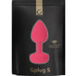 Funtoys gplug S anal rechargeable vibrator large neon pink 3.9cm sex toy