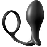 Penis ring with anal plug anal fantasy collection ass-gasm advanced sex toys