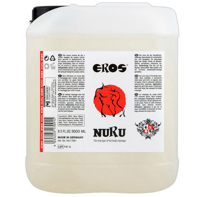 Eros NURU Massage Oil Rich in Minerals