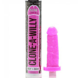 Clone a willy clone glow in the dark pink vibrating kit penis cloner