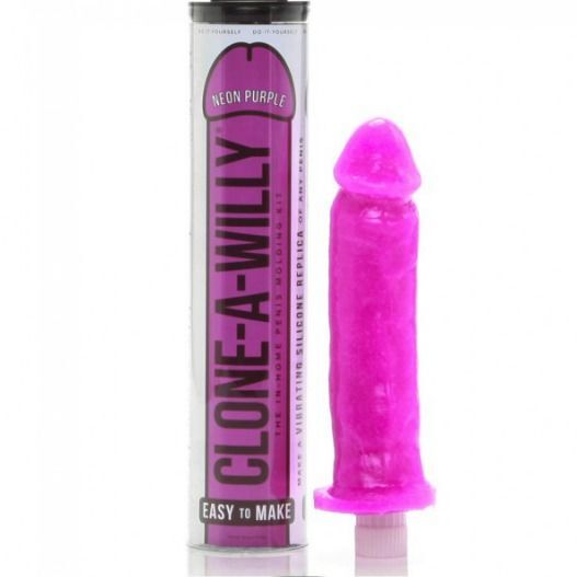 Clone a willy intense purple penis cloner sex toy with vibration