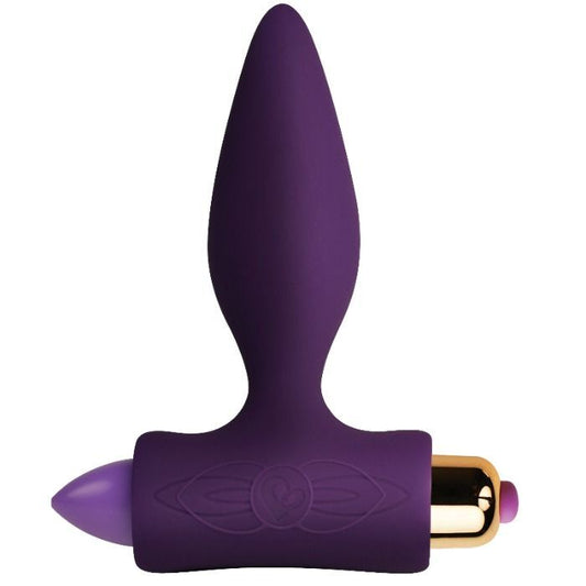 Plug anale vibratore per principianti, piccole sensazioni, giocattoli sessuali viola per coppia