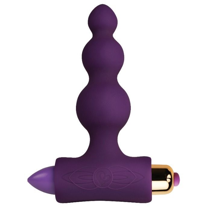 Petite sensations bubbles anal stimulator rocks off purple vibrator sex toy