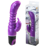 Lovet jelly vibrator sensation purple stimulate g-spot sex toy flexible