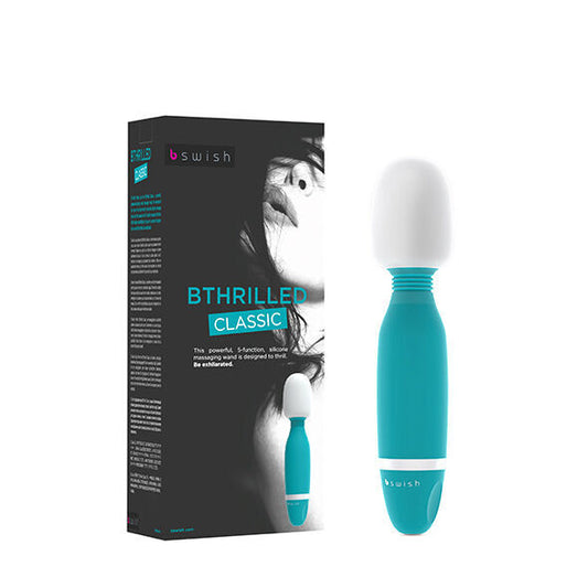 B Swish Bthrilled klassisches Luststab-Massagegerät, Vibrator, Jade-Sexspielzeug