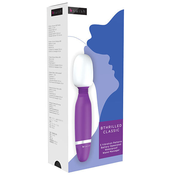 B swish massager bthrilled classic lilac sex toy vibrator women