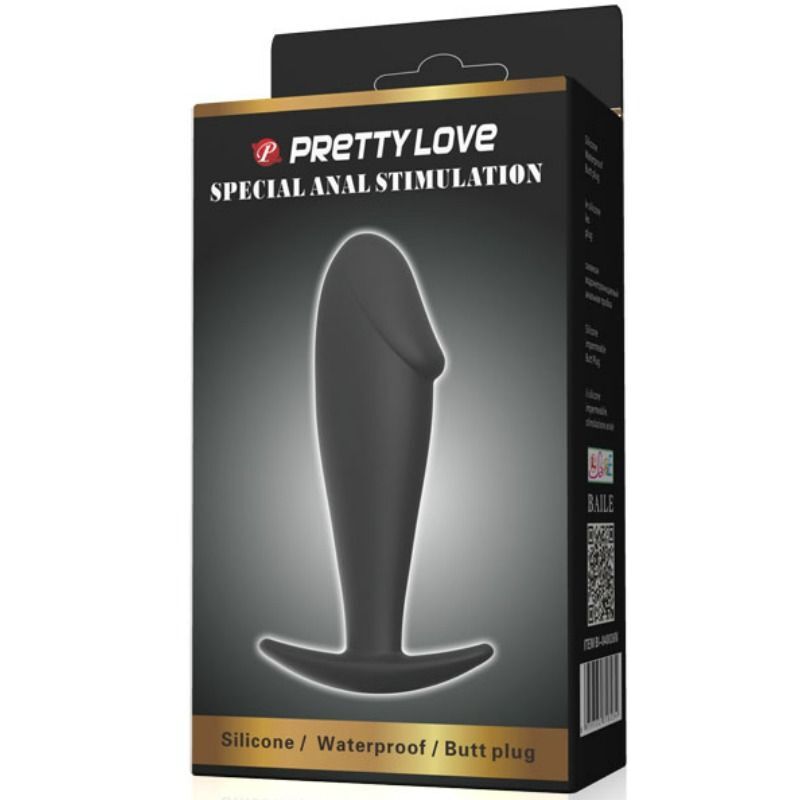 Pretty love penis shape anal dildo plug silicone prostate massager sex toys