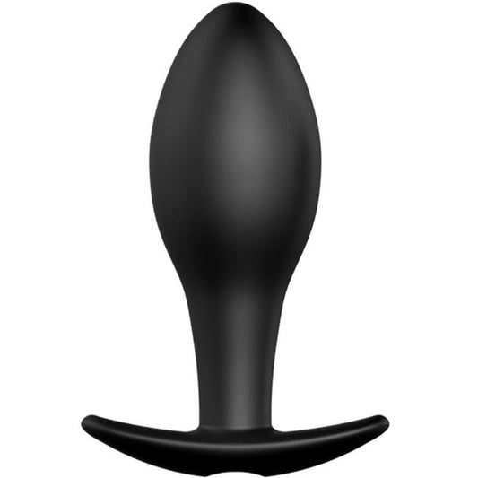 Pretty love plug anal anchor form silicone 12vibrations remote control sex toy black