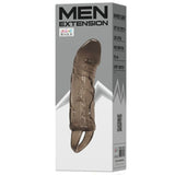 Baile penis extender sheath with strap for testicles black 13.5cm