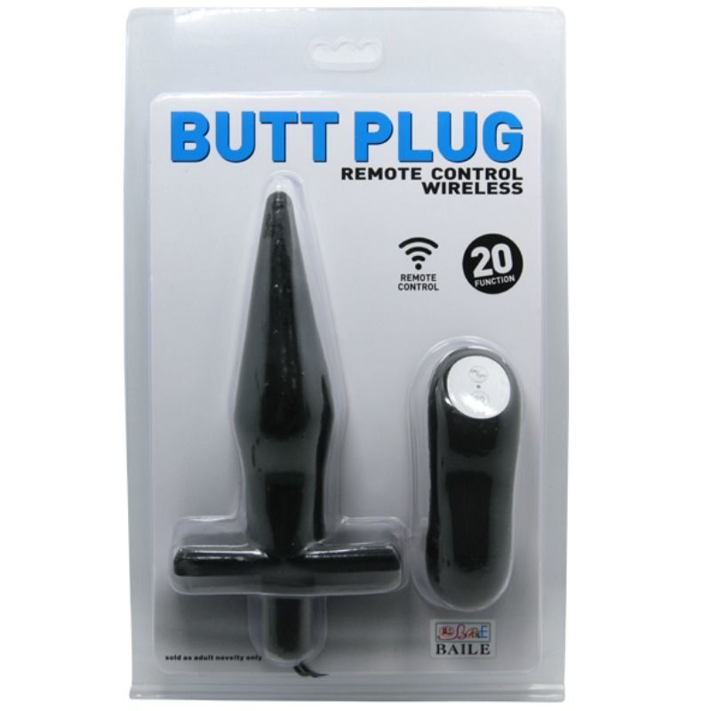 Baile Vibratoren Butt Plug Anal mit Vibration Fernbedienung Sexspielzeug für Paare