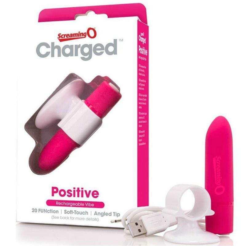 Vibrator bullet screaming O rechargeable massager positive female sex toys pink