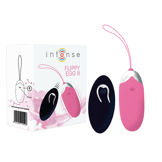 G-spot Egg vibratore femminile intenso Flippy II rosa giocattolo sessuale ricaricabile a distanza per adulti