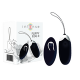 Intense flippy II remote rechargeable egg black female vibrator sex toy g-spot